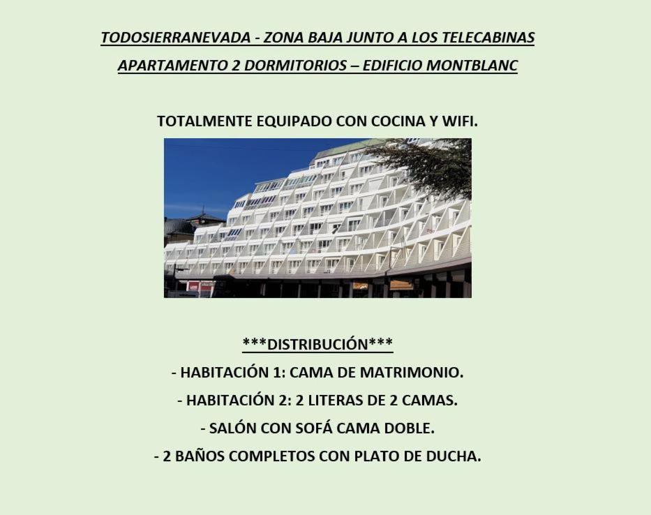 Appartamento Montblanc & Zona Baja Sierra Nevada